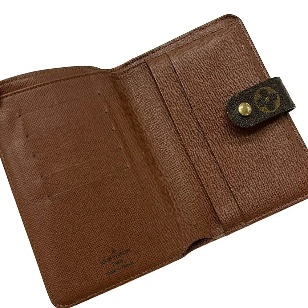 Louis Vuitton Porte Papier Zip Monogram Bifold Wallet M61207 (New Model)